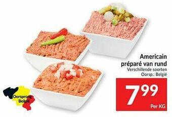 Intermarché Americain préparé van rund aanbieding