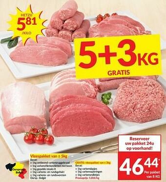 Intermarché Vleespakket aanbieding