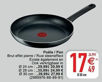 Cora Poêle - pan aanbieding