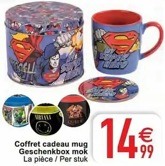 Cora Coffret cadeau mug geschenkbox mok aanbieding