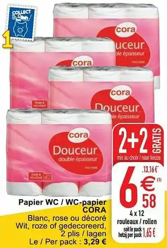 Cora Papier wc - wc-papier cora aanbieding