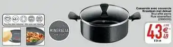 Cora Casserole avec couvercle braadpan met deksel aanbieding