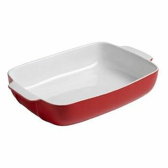 Makro Pyrex Ovenschotel Signature 30 x 22 cm rood aanbieding