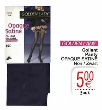 Cora Collant panty opaque satiné aanbieding