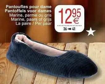 Cora Pantoufles pour dame pantoffels voor dames aanbieding
