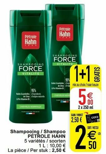Cora Shampooing - shampoo pétrole hahn aanbieding