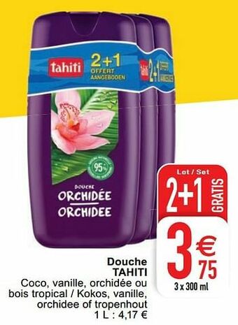 Cora Douche tahiti aanbieding