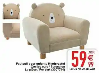 Cora Fauteuil pour enfant - kinderzetel aanbieding