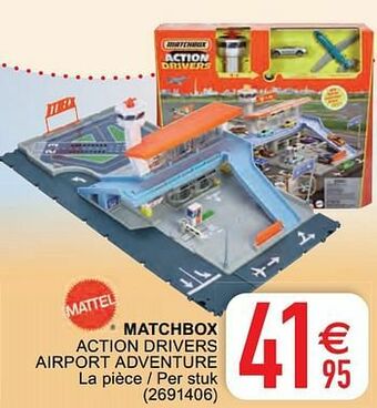 Cora Matchbox action drivers airport adventure aanbieding