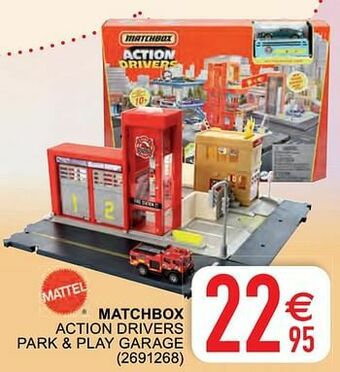 Cora Matchbox action drivers park + play garage aanbieding