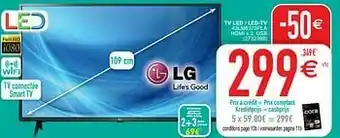 Cora Lg tv led - led-tv 43lm6370pla aanbieding