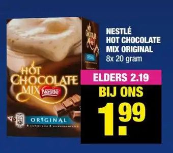 Nestle Hot Chocolade Mix Original 8 x 20 gram