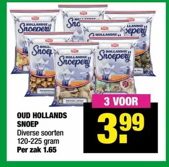Big Bazar Oud hollands snoep 3 voor aanbieding