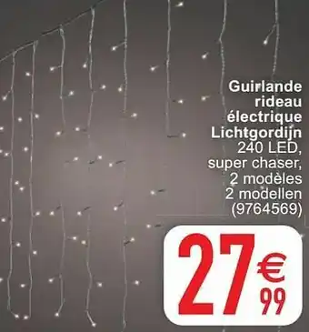 Cora Guirlande rideau électrique lichtgordijn aanbieding