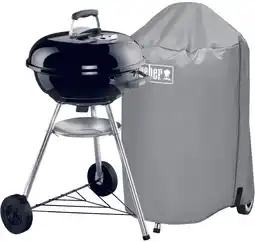 Coolblue Weber Compact Kettle 47 cm + Weber Housse pour Barbecues 47 cm aanbieding