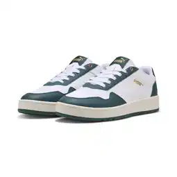 Decathlon Court Classic sneakers PUMA White Vine Gold Green aanbieding