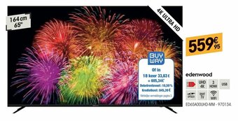Electro Depot Edenwood Smart TV aanbieding