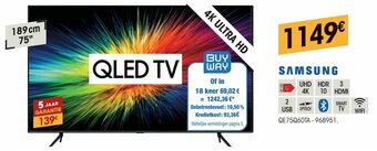 Electro Depot Samsung Smart TV aanbieding