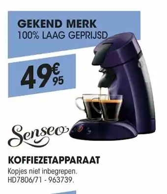 Electro Depot Senseo Koffiezetapparaat aanbieding