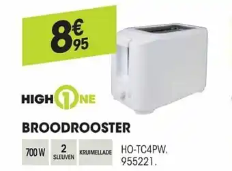Electro Depot High One Broodrooster aanbieding