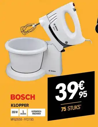 Electro Depot Bosch Klopper aanbieding