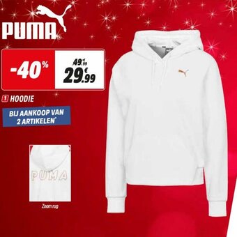 Intersport Puma Hoodie aanbieding