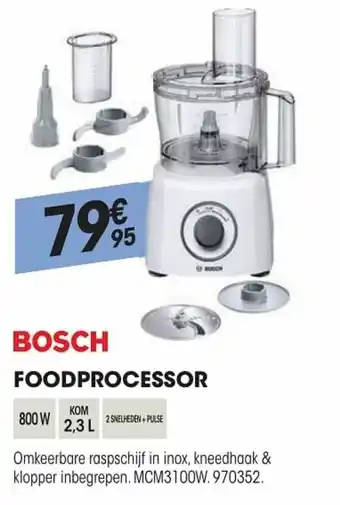 Electro Depot Bosch Foodprocessor aanbieding