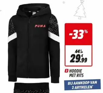 Intersport Puma Hoodie met rits aanbieding