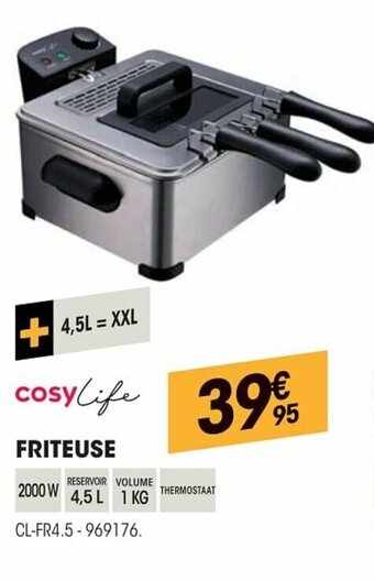 Electro Depot Cosy Life Friteuse aanbieding