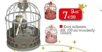 Yess Kooi m/kaars, diff 100ml wonderly aanbieding