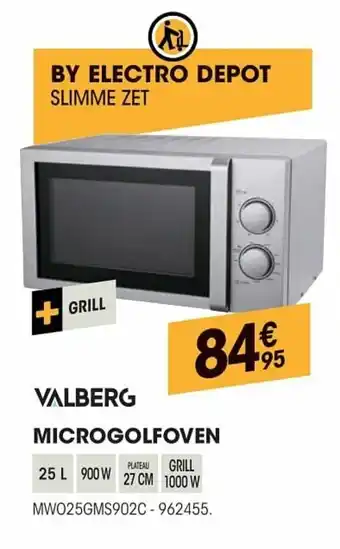 Electro Depot Valberg Microgolfoven aanbieding