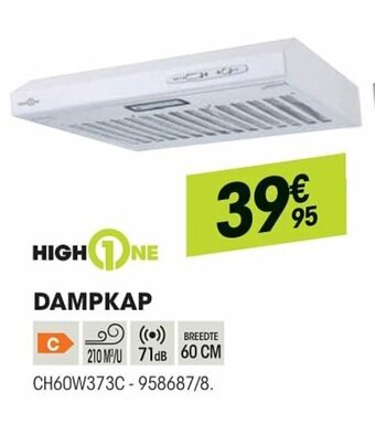 Electro Depot High One Dampkap aanbieding