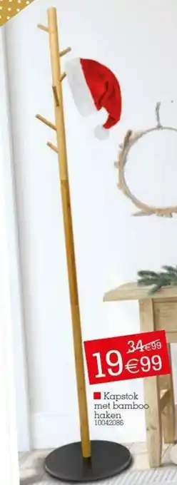 Kapstol met bamboo haken