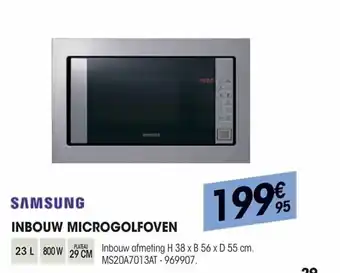 Electro Depot Samsung Inbouw Microgolfoven aanbieding