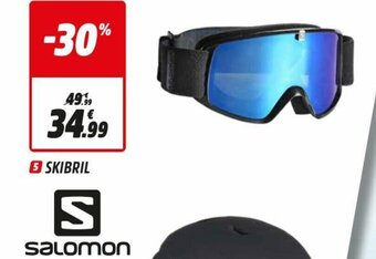 Intersport Salomon Skibril aanbieding