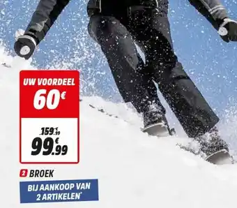Intersport Rossignol Skibroek dames aanbieding
