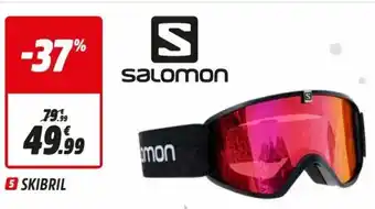 Intersport Salomon Skibril aanbieding
