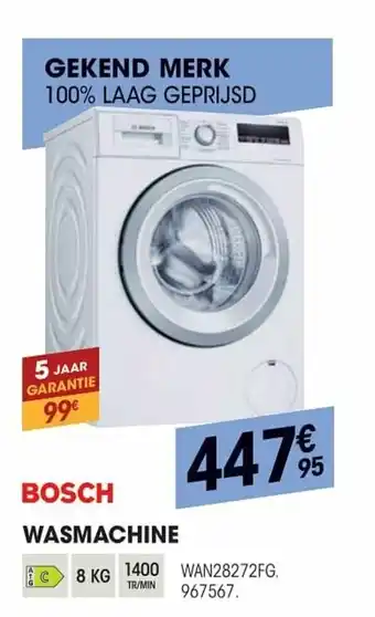 Electro Depot Bosch Wasmachine aanbieding