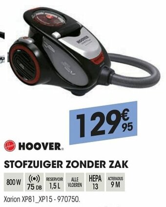 Hoover Stofzuiger Zonder Zak