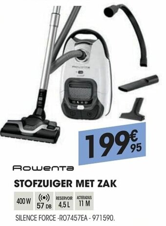 Electro Depot Rowenta Stofzuiger Met Zak aanbieding