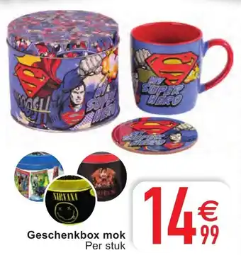 Cora Geschenkbox mok aanbieding