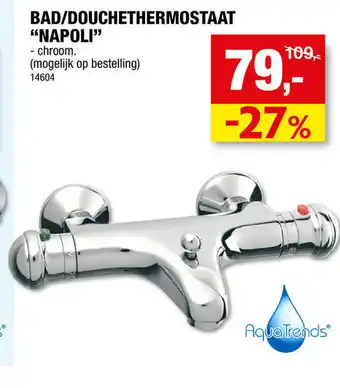Hubo AquaTrends Bad/Douchethermostaat Napoli aanbieding