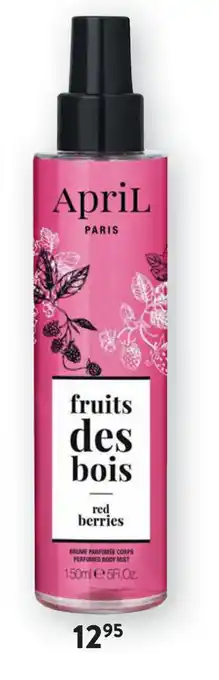 Di April Fruits des bois parfum aanbieding