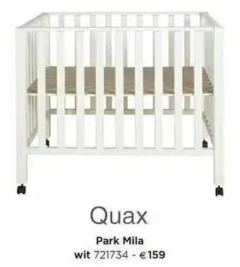 Dreambaby Park mila wit aanbieding