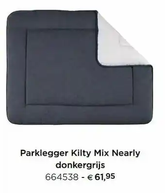 Dreambaby Parklegger kilty mix nearly donkergrijs aanbieding