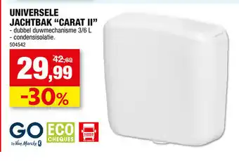 Hubo GO Universele jachtbak Carat II aanbieding