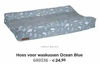 Dreambaby Hoes voor waskussen ocean blue aanbieding