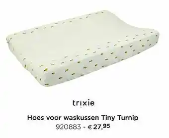 Hoes voor waskussen tiny turnip