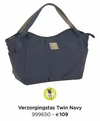 Verzorgingstas twin navy