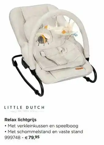 Relax lichtgrijs
